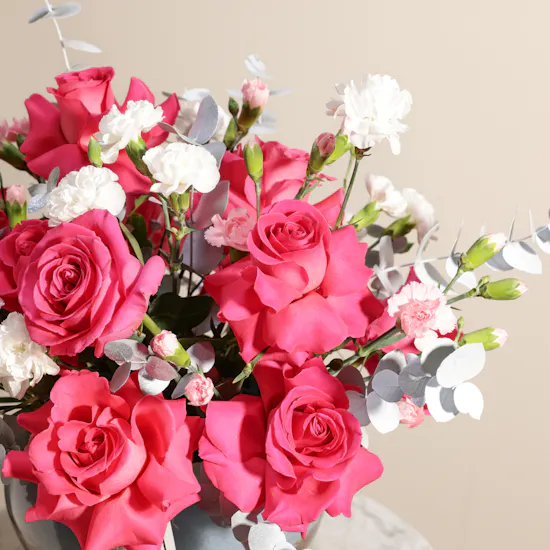 Ivory Garden Flower Vase