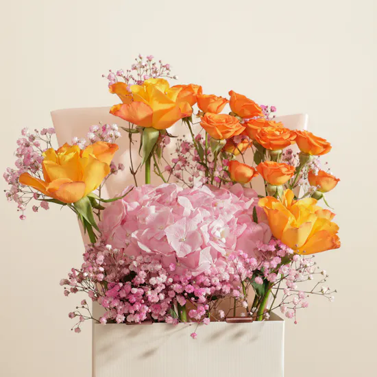 Linne Omani Women’s Day Her Tribute Chocolate Box | Delicate Flowers