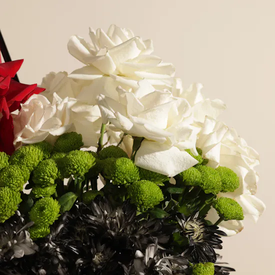 UAE National Day Elegant Flowers Box