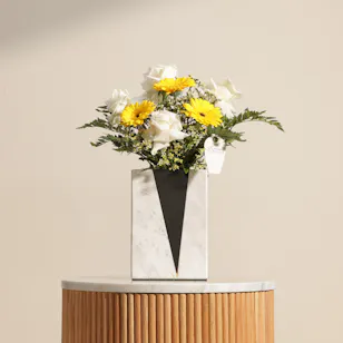 Cheerful Elegance Flower Vase