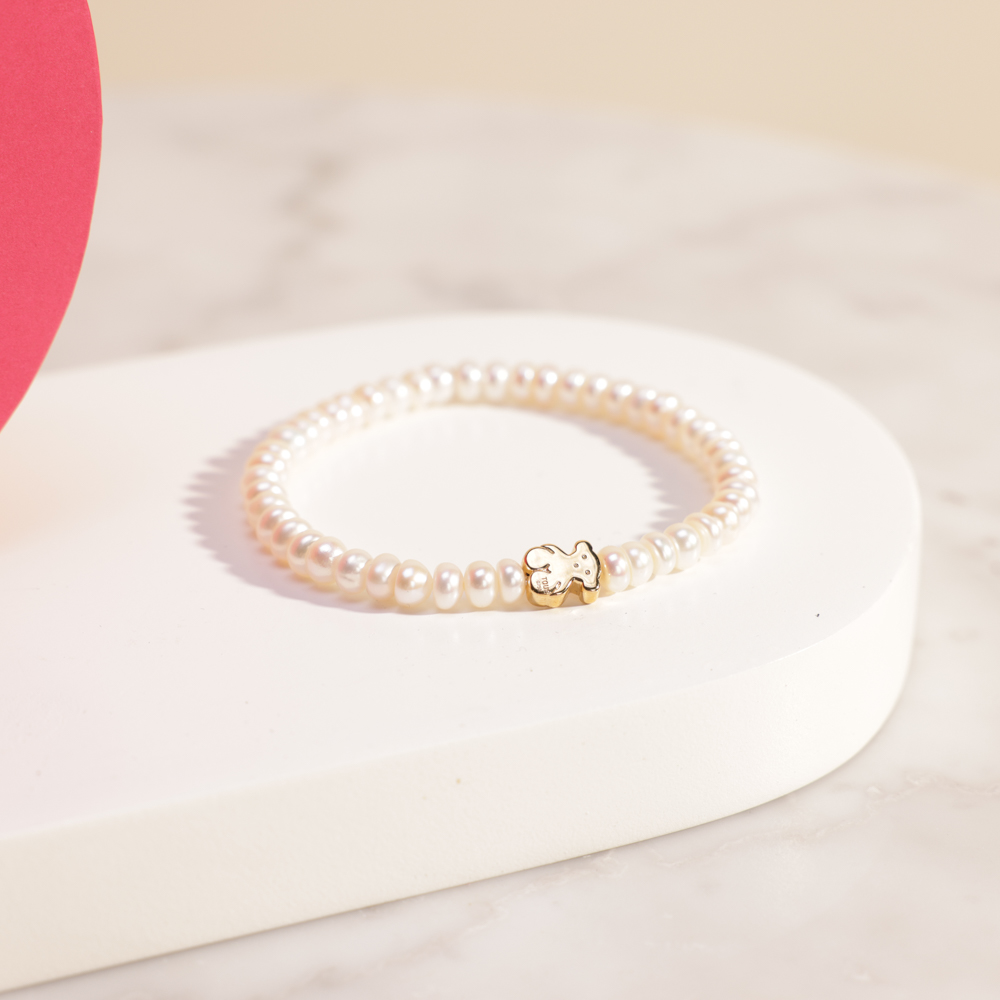 سوار اللؤلؤ والذهب من توس