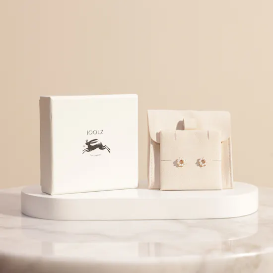 Joolz Kids Pearl Rose Gold Earrings