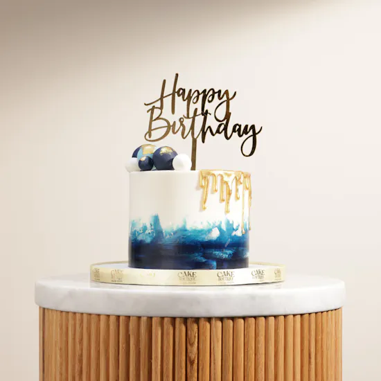 Cake Boutique Happy Birthday Cake