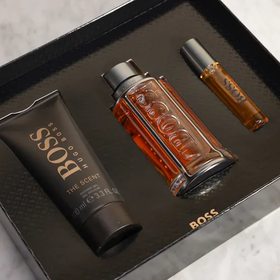 مجموعة عطر بوس ذا سنت أو دو تواليت للرجال من هوغو بوس