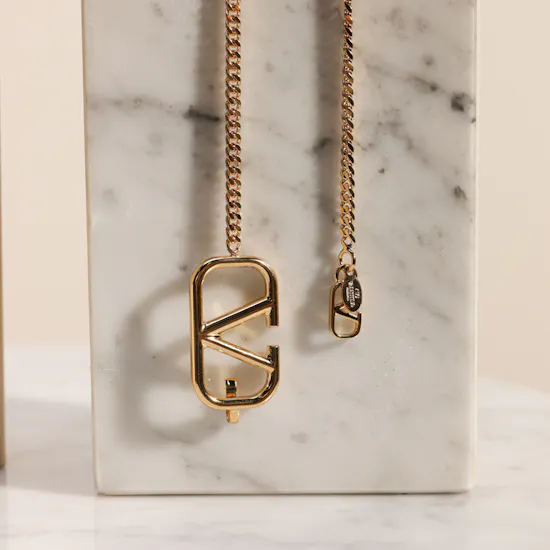 Valentino Garavani Vlogo Signature Chain Belt