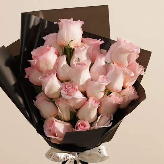 Silent Sentiment Roses Bouquet | 25 Flower