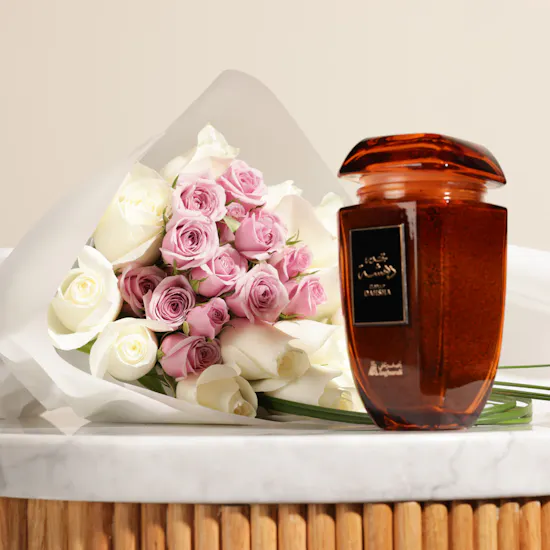 Asghar Ali Dahsha Incense | Elegant Roses Bouquet