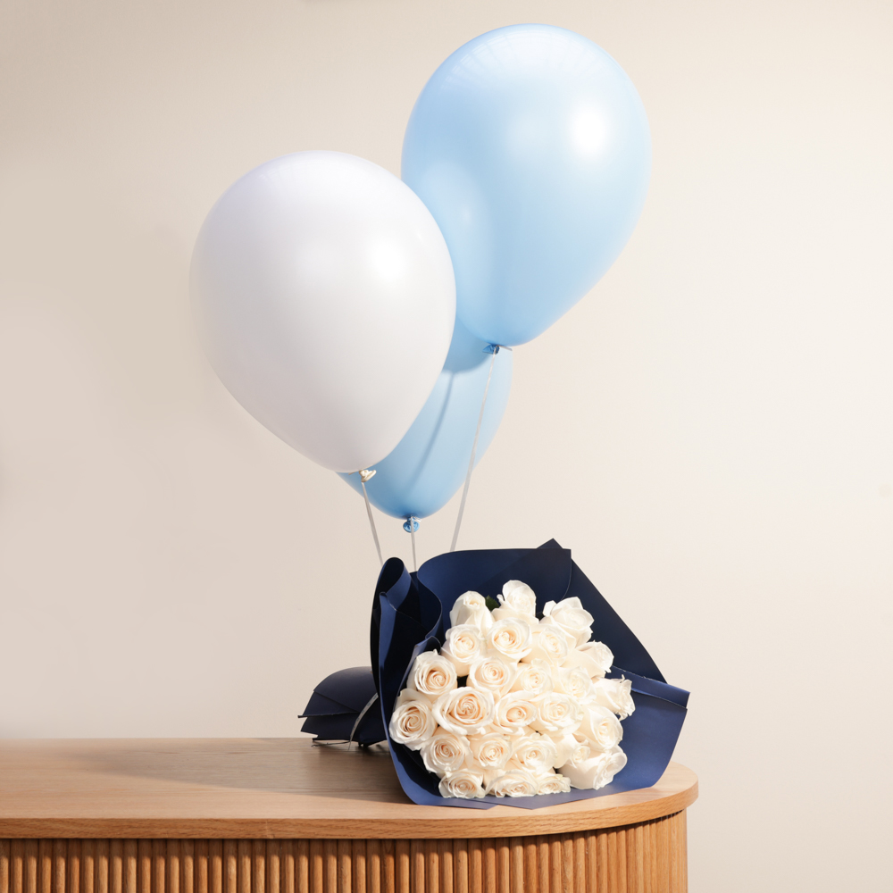 Petals of Joy | Balloons with Topper