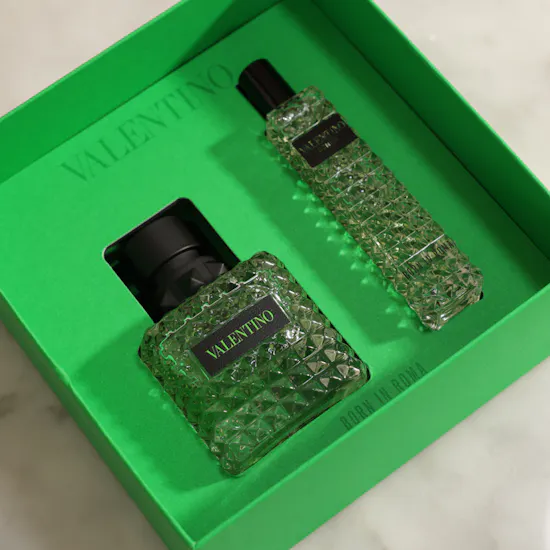مجموعة عطر بورن إن روما جرين سترفاغانزا او دي بارفيوم للنساء من فالنتينو