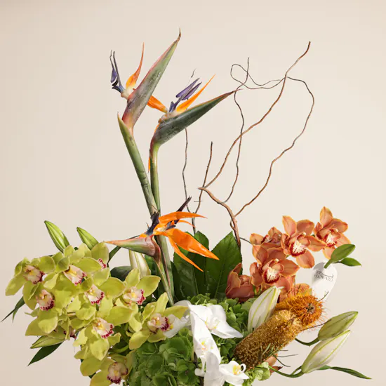 Colorful Flowers Vase by September Studio