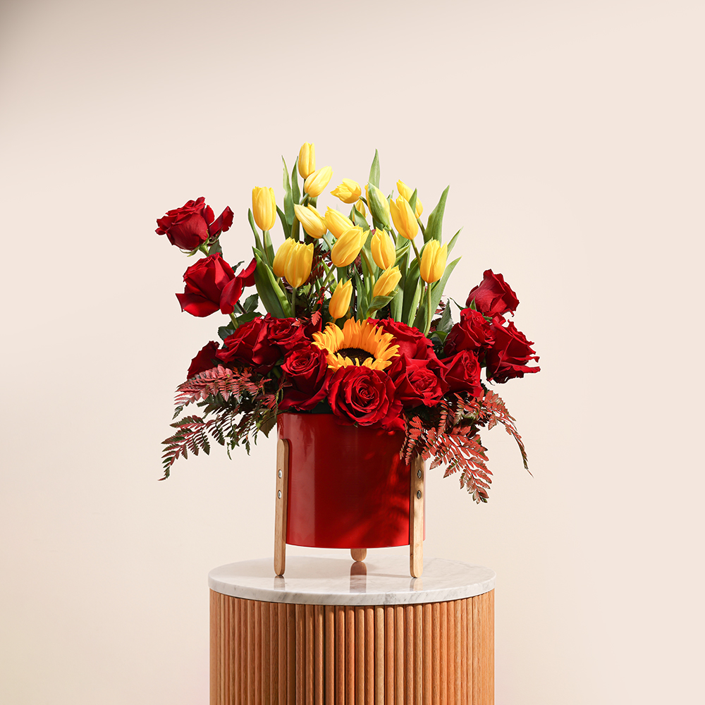 مزهرية اشعة الشمس