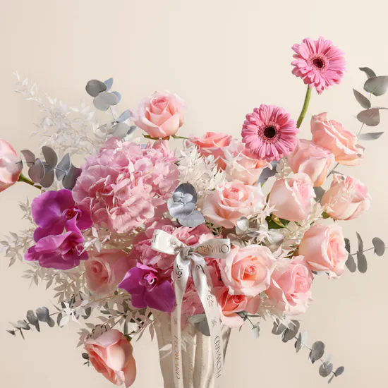 Gentle Embrace Flower Vase