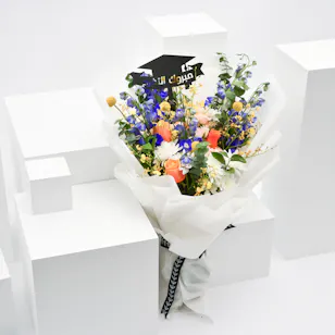 Dreamy Blooms Bouquet | Graduation Flowers