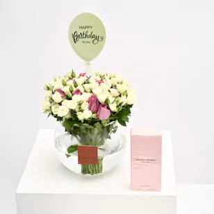 Narciso Rodriguez For Her EDP | White Birthday Vase Narciso Rodriguez For Her EDP | White Birthday Vase