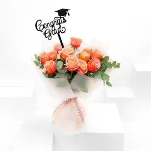Uhuru Roses | White Wrap