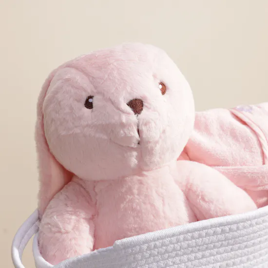 Elli Junior Cozy Cuddles Pink Bath and Comfort Newborn Gift Set