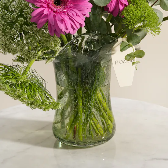 Nature's Colors Flowers Vase