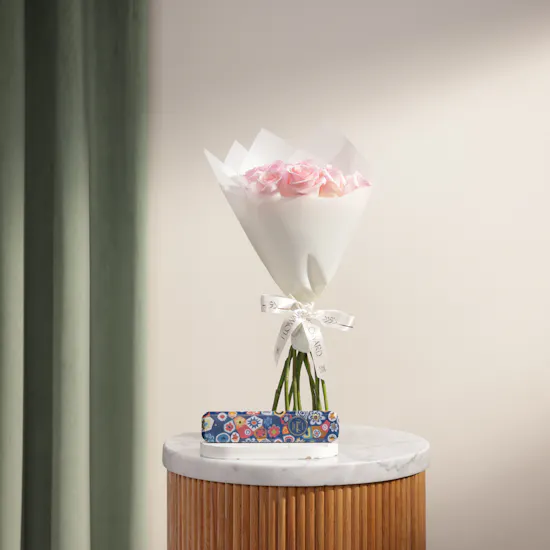 Venchi Murrine Chocolates Penholder Metal Box | Pretty Muse Flower