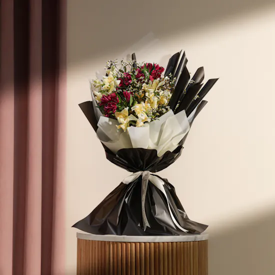 Ethereal Elegant Alstroemeria Bouquet
