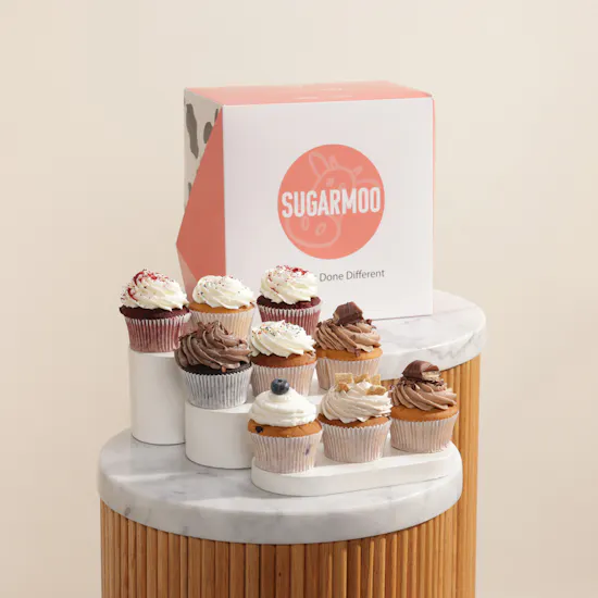 SugarMoo Assorted Cupcake Set