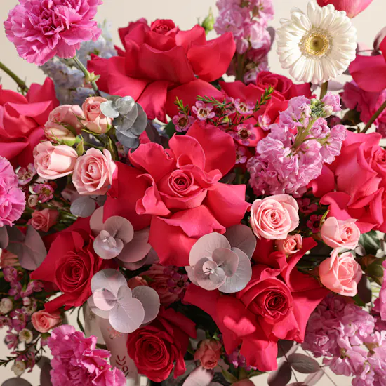 Pink Refinement Flower Vase