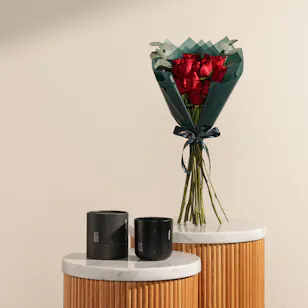 Mubkhar Desert Nights Candle | Classic Roses