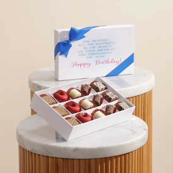 Le Chocolatier Dubai Happy Birthday Chocolate Box