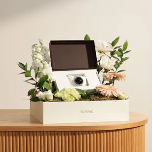Santa Marin Silver Men's Watch | Chic Flower Box