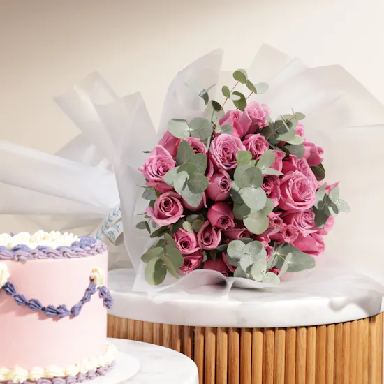 Crumbels Vanilla Crispy Cake | Purple Roses