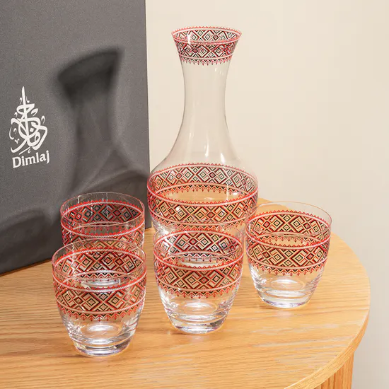 Dimlaj Darza Glass Drink Set