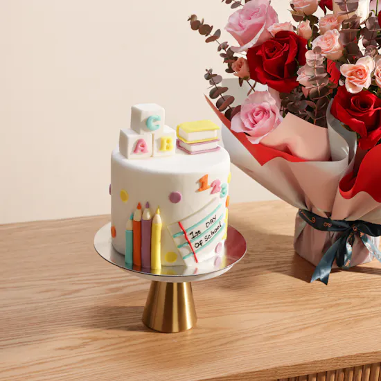 Floward Back to School Cake | Charming Flowers