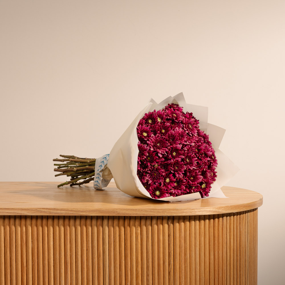 Red Flowers Bouquet | 25 Flowers 