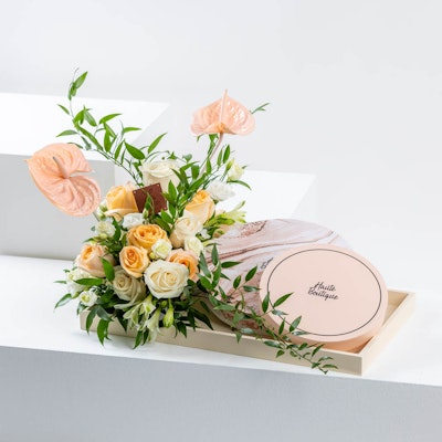 Haute Boutique Luxury Tray | Flowers