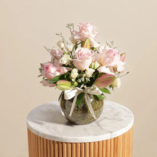 Whispering Garden Flowers Vase