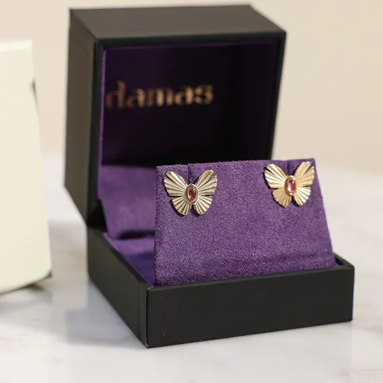 Damas Farfasha Sunkiss Butterfly Stud Earrings