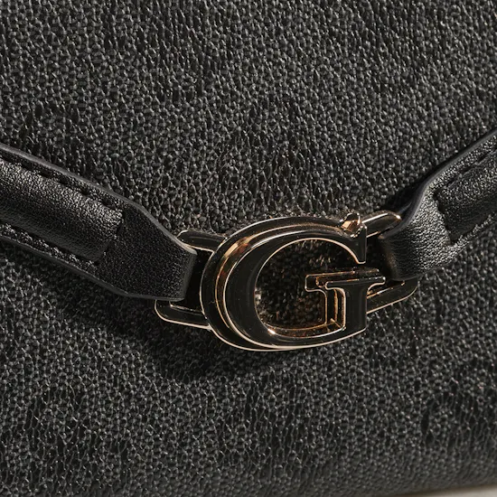 Guess Dea Medium Zip Around Black Women's Wallet