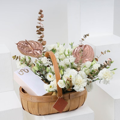 Dar Alteeb Noon Flower Basket
