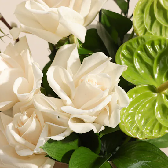 Elegant Flowers Vase
