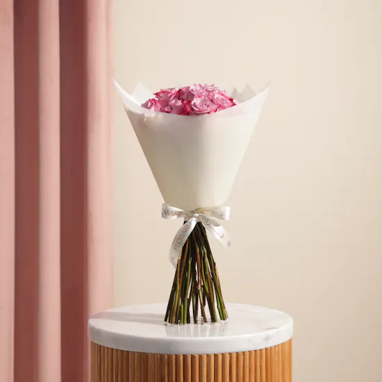 Purple Radiance Bouquet | 25 Roses