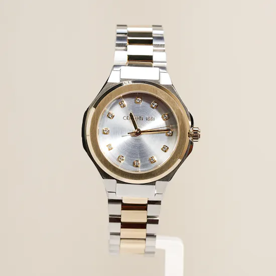 Cerruti 1881 Lucardo Two Tone Stainless Steel Women's Watch