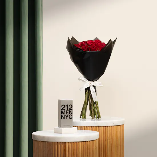 Carolina Herrera 212 NYC For Men | City's Soul Flowers Bouquet