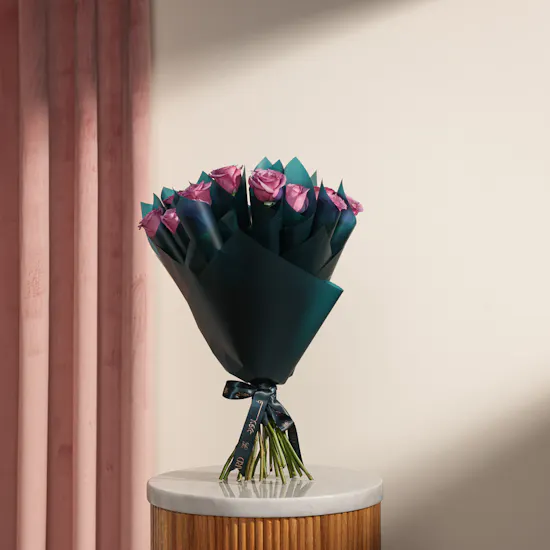 Charming Purple Roses Favors
