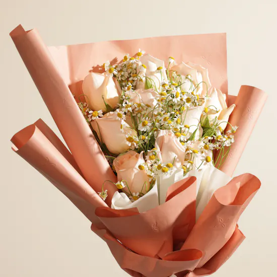 Charming Garden Flower Bouquet