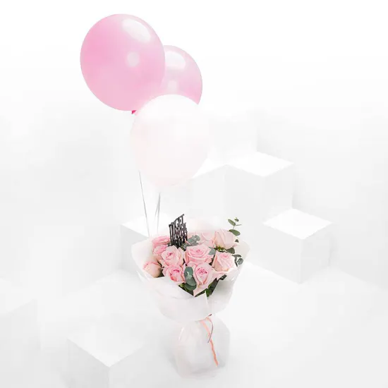 Get Well Soon Pink Bouquet