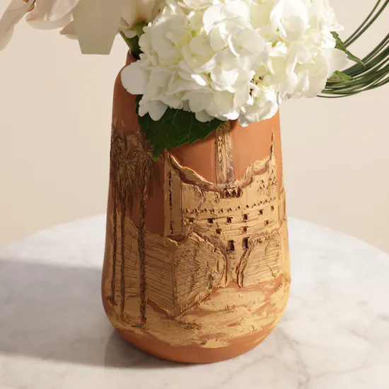 White Whisper Keramos Vase