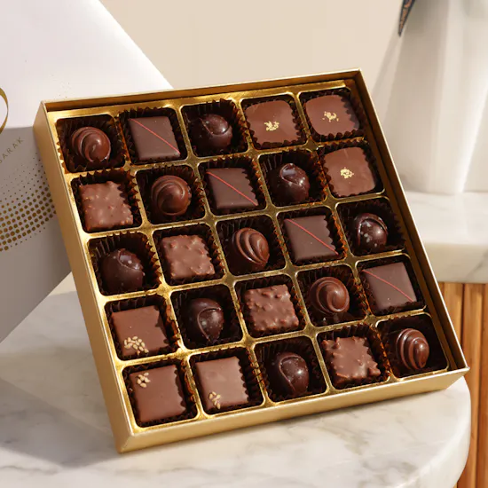 Bateel Farah Origin Chocolates Box | Shinny Flower Bouquet