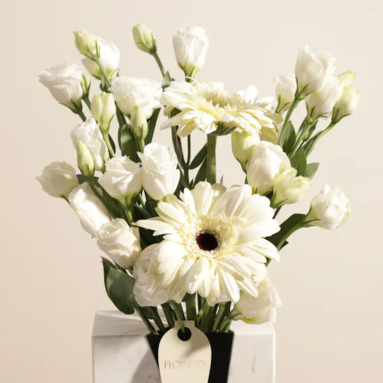 Charbonnel et Walker Milk and Dark Sea Salt Caramel Truffles Box | Bright Flower Vase