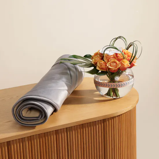 Grey Prayer Mat | Bright Vase
