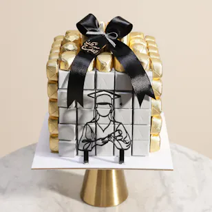 Floward Graduation Rubik's Cube Chocolate Arrangement for Her