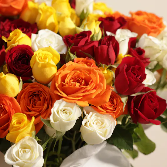 Wrth Al Qatt Al Asiri Colorful Flowers Vase